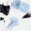 NIYANGLE 4Pcs Eyeliner and Brow Pencil Sharpener Cover Single Hole Cosmetic Tool for Women Sturdy and Rust-Resistant Makeup Sharpener Random Color view 4