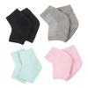 Beavorty 4pairs Crack Moisturizing Gel Socks for Dry Cracked Heels Toeless Design Softens Horniness for Long and High Heel Wearers Comfortable view 1