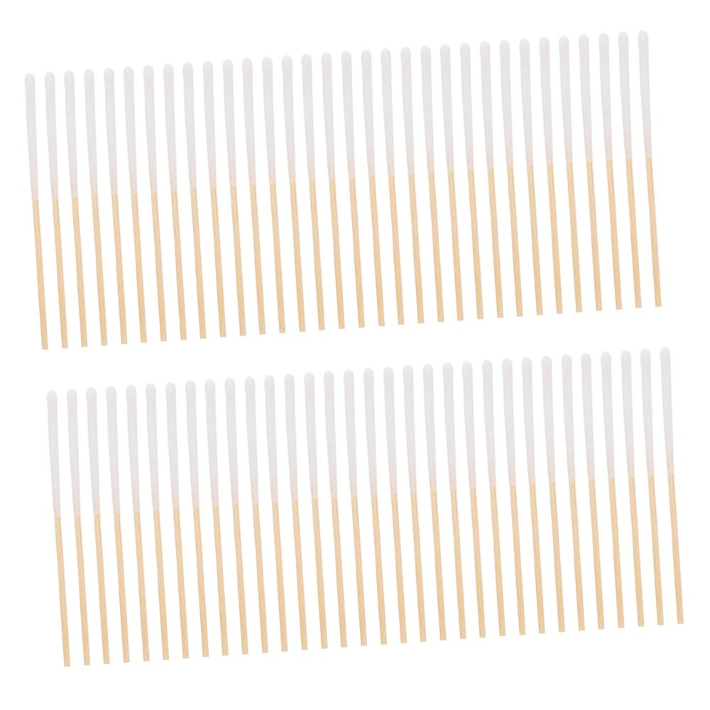 DONFAMDS 300PCS Thick Bamboo Cotton Swabs Pointed Tips for Makeup and Beauty Care Professional Portable Swabs for Eyeliner Personal Care and Household Use