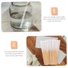 DONFAMDS 300PCS Thick Bamboo Cotton Swabs Pointed Tips for Makeup and Beauty Care Professional Portable Swabs for Eyeliner Personal Care and Household Use view 2