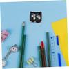 OSOLADY Dual Hole Makeup Pencil Sharpener 4pcs Eyebrow Eyeliner Pencil Sharpener Tool for Women Easy to Clean Travel-Friendly Cosmetic Accessories Random Color view 3