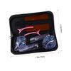 OATIPHO 7pcs Stainless Steel Hair Cutting Scissors Set Barber Comb Hairdressing Tools Kit view 2