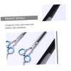 OATIPHO 7pcs Stainless Steel Hair Cutting Scissors Set Barber Comb Hairdressing Tools Kit view 4