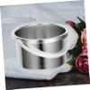 HONITANO Wax Machine Inner Pot Wax Warmer Replacement for Hair Removal Durable Wax Melting Inner Dish Compatible with Various Waxing Machines view 4