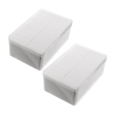 LIFKOME Disposable Makeup Remover Pads 2000pcs Non-Woven Facial Cleaning Wipes for Skin Types Soft Absorbent Daily Use