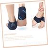 BATHVEVE 2Pairs Reusable Heel Socks Elastic Foot Sleeves for Cracked Heels Portable Moisturizing Foot Protectors Unisex Design for Dry Skin Care view 3