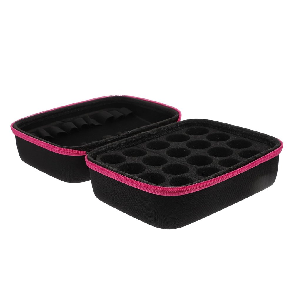 CTIRCHIU Multi-compartment Essential Oil Storage Box Essential Oil Organizer Portable