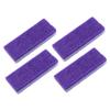 LALADEFIEE 4pcs Ergonomic Foot Pumice Stone Tool for Callus Shaver Foot Scrub Care Portable view 1