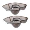 Healeved 2pcs Hair Stylist Essentials Hairdressing Medicine Tray Hair Perm Neck Rest view 1