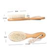 Hair Brush and Comb for Newborn, Wool Nylon Scalp Massager view 2
