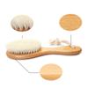 Hair Brush and Comb for Newborn, Wool Nylon Scalp Massager view 3