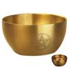 GLEAVI Shaving Bowl for Men Stainless Steel Shaving Mug Multi Functional Aromatherapy Ritual Candle Holder Design with Decoration present Occasion view 1