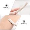 DEARMAMY Wheat Straw Eyebrow Trimmer Shaver 12pcs Facial Hair Razors for Women Brow Shaping Tool Stainless Steel Blades Painless Grooming for Home Use view 4