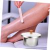 VINTORKY 2-Piece Wax Melting Container Set 600CC Capacity Dual Wax Heater Pot with Lid Non-Stick Aluminum Melting Bowl for Hair Removal Supplies view 4