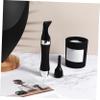 FRCOLOR Electric Eyebrow Trimmer with Replaceable Heads Removal for Women and Men Painless Facial Razor for Eyebrows Nose and Lip Hair Ergonomic Grip Design view 3