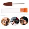 HEATSHAKING Nail Art Silicone Grinding Head Precision Nail Drill Bits for Electric Manicure Machines for Gel Removal and Dead Skin Care view 4