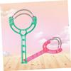 Outanaya 2Pcs Spring Facial Hair Remover Epilator Tool for Women Manual Threading Device for Upper Lip and Chin Portable Hair Removal Random Pattern Design view 3