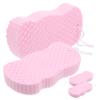PENIKOKO 4Pcs Kids Bath Sponge Set Lightweight Body Scrubbing Sponges for Baby Shower Gentle Cleaning Tools for Infants Suitable for Children view 1