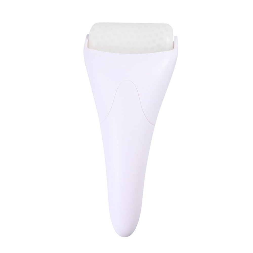 NOLITOY Facial Massager for Face Eyes Cooling Beauty Tool for Puffiness Relief Long Handle Design for Skin Care Redness Soothing White