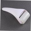 NOLITOY Facial Massager for Face Eyes Cooling Beauty Tool for Puffiness Relief Long Handle Design for Skin Care Redness Soothing White view 2