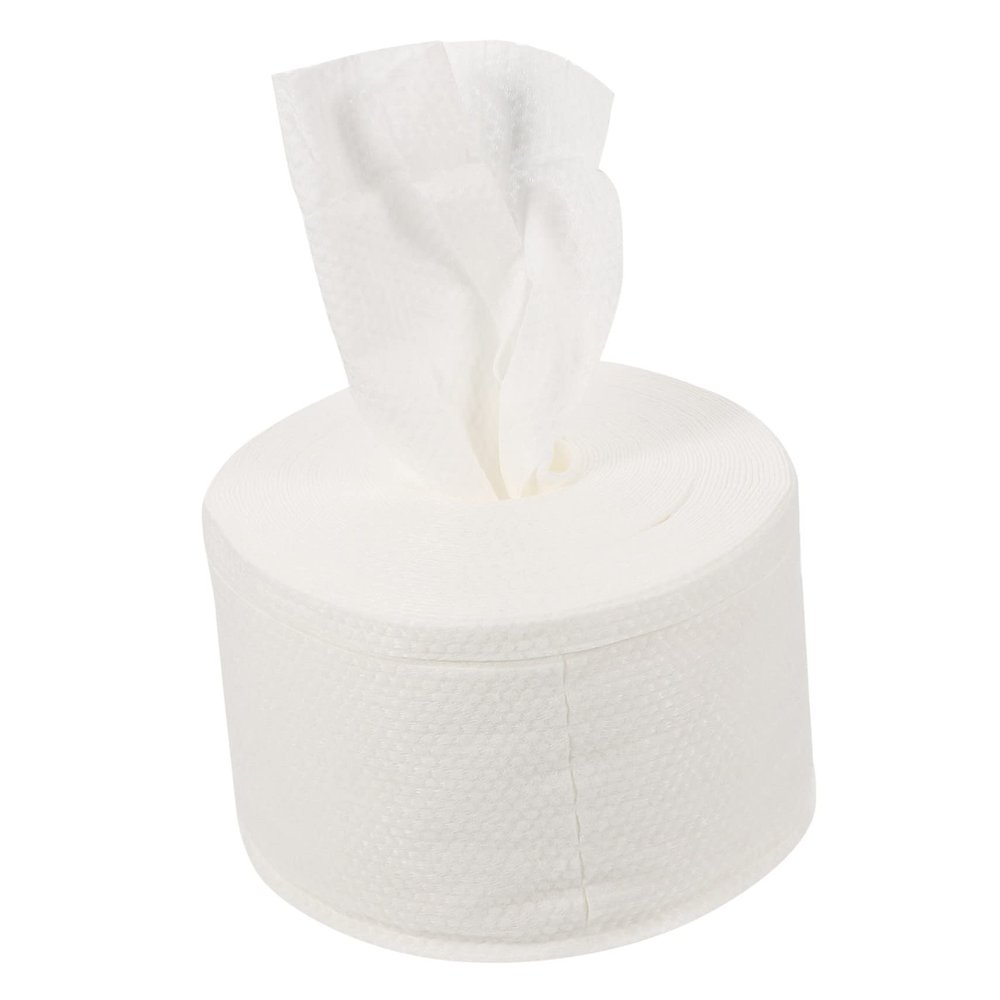 VALICLUD 1roll Disposable Face Towel Thickening Makeup Removing Facial Tissue for Skincare Portable and Convenient Washcloth for Travel and Outdoor Use