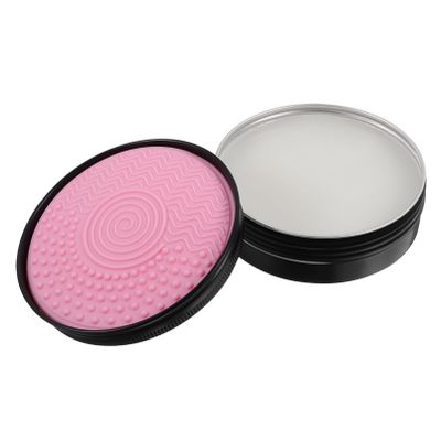 CALLARON 100g Makeup Brush Cleaner Soap Makeup Brush Cleaning Supply Rinsing Box for Women Cleaning Tool