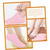 CTIRCHIU 3pairs Moisturizing Gel Socks for Dried Feet Care Softening Spa Socks for Cracked Heels for Nighttime Foot Treatment and view 3