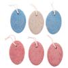 DEARMAMY 6pcs Natural Pumice Stone Foot Scrubber Callous Remover for Feet File Care Tool Massage Tool for Women Men view 1