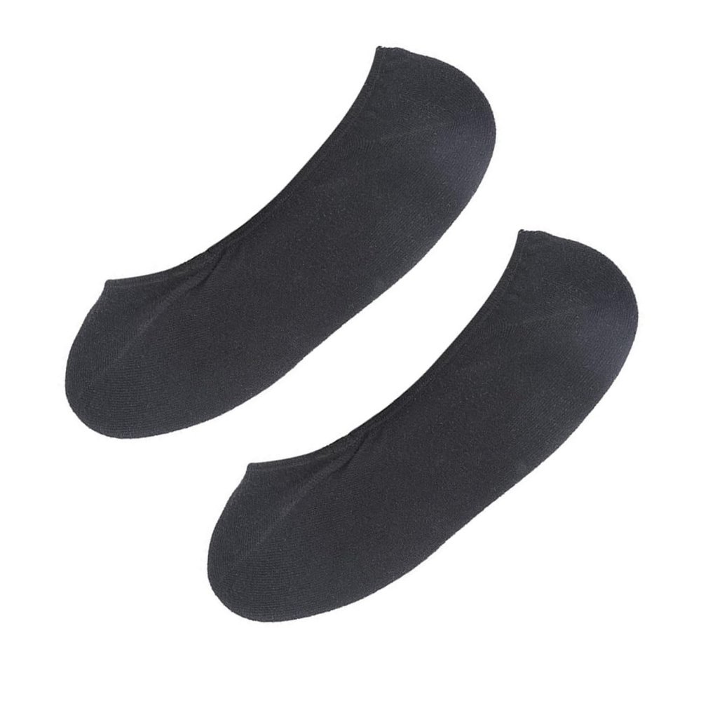 DEARMAMY Moisturizing Gel Ankle Socks 1 Pair Low-Cut Foot Care Socks for Girls Anti- for Dry Heels Black