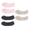 DEARMAMY Moisturizing Gel Ankle Socks 1 Pair Low-Cut Foot Care Socks for Girls Anti- for Dry Heels Black view 3