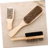 CTIRCHIU 3pcs Double-sided Beard Brush Set for Men Grooming Shaping Care Tool Comb for Beard Styling view 4