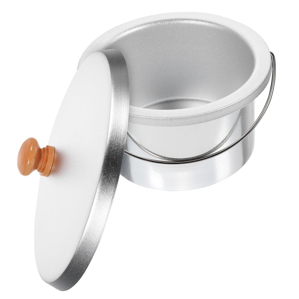COLLBATH Wax Melting Container Set 600CC Non-stick Wax Heater Pot with Lid for Hair Removal Practical for Sensitive Skin