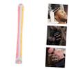 HEATSHAKING 12pcs Flexible Plastic Curling Perm Rods for Long Hair Multi-Color Heatless Wave Curlers Hollow Design for Women Easy Styling Tool for Home Use view 3