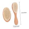 VANZACK 2pcs Hair Brushes for Women Shredded Hair Head Cleaning Brush Barber Hairdressing Tools view 2