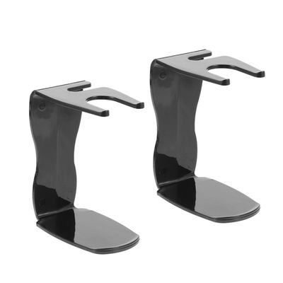 FRCOLOR 2Pcs Razor and Brush Stand Holder Shaving Brush Organizer Sleek Design for Bathroom Decor Durable Daily Use Essential Grooming Tool for Men
