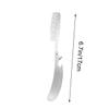 HAKIDZEL Stainless Steel Folding Beard Comb Lightweight Static Brush for Men Portable Travel Hair Grooming Tool Unique Design for Pocket Backpack view 2
