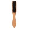 BATHVEVE Beard Styling Tool Wooden Handle Bristle Beard Comb for Grooming Mustaches Ergonomic Design for Comfortable Grip present for Bearded Men view 1