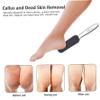 40PCS Coarse & Fine Stainless Steel Foot File Refills 1.7x5.3 Callus Remover Sandpaper Pads, Dead Skin Exfoliating Pedicure Tool for Smooth Heels & Cuticles view 3