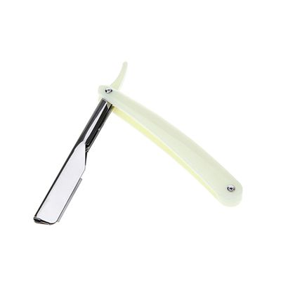 Gogogmee 2pcs Vintage Razor Manual Shaver for Men Beard Hair Trimmer Travel Safe Razor for Barbers