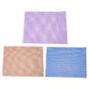 BESTYASH 3pcs Exfoliating Bath Towel Soft Chenille Back Scrubber for Deep Cleansing Lightweight and Machine Washable for Home Bath Use and Colors view 1