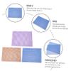 BESTYASH 3pcs Exfoliating Bath Towel Soft Chenille Back Scrubber for Deep Cleansing Lightweight and Machine Washable for Home Bath Use and Colors view 3