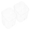 Ipetboom 2Pcs Makeup Brush Holders Premium Cosmetic Storage Organizers for Vanity Desk and Travel Space Saving Design for Makeup Brushes and Office Supplies view 1
