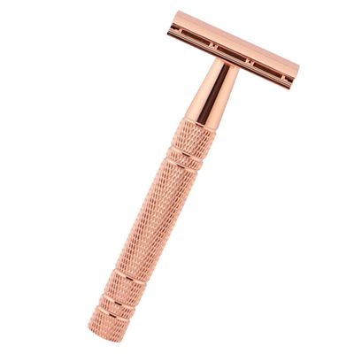 BATHVEVE Professional Salon-style Manual Razor Double-edged Beard Razor Hair Shaver for Family Friends