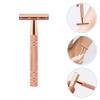 BATHVEVE Professional Salon-style Manual Razor Double-edged Beard Razor Hair Shaver for Family Friends view 4
