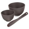 DEARMAMY Silicone Mask Mixing Bowl Set 1 DIY Face Mask Tool with Stirring Stick Silicone Soft and Flexible for Spa and Home Use view 1