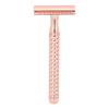 Double Side Smooth Shaver | Antislip Zinc Alloy Handle | Washable Body for Men/Women | Gentle & Neat Shave | Ergonomic Design (Copper) view 1