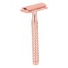 Double Side Smooth Shaver | Antislip Zinc Alloy Handle | Washable Body for Men/Women | Gentle & Neat Shave | Ergonomic Design (Copper) view 3