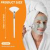 20PCS Facial Fan Brushes  Soft Makeup & Face Mask Applicator Set for DIY Skincare, Mud, Peel, Cream  Washable & Reusable Esthetician Spa Cosmetic Tools (White) view 2
