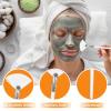 20PCS Facial Fan Brushes  Soft Makeup & Face Mask Applicator Set for DIY Skincare, Mud, Peel, Cream  Washable & Reusable Esthetician Spa Cosmetic Tools (White) view 3