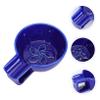 HAKIDZEL 1Pc Ceramic Shaving Bowl for Men Elegant Shaving Container with Opening Slip Design Safe Rounded Edges Durable Material for Home Barber Experience view 3